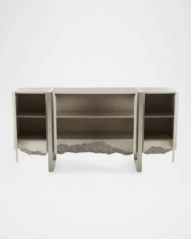 John-Richard Collection Terreno Four-Door Credenza | Thumbnail 3 John-Richard Collection Terreno Four-Door Credenza | Thumbnail 3