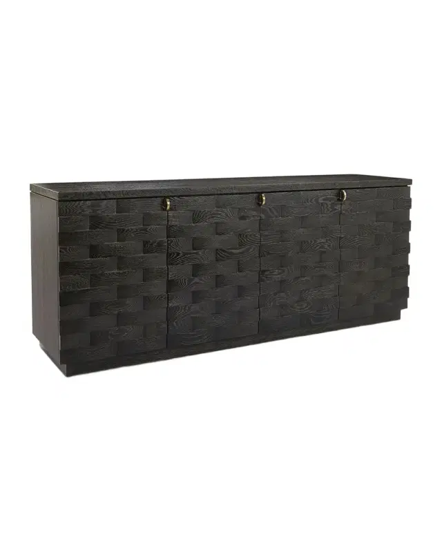 John-Richard Collection Tessere Four-Door Credenza
