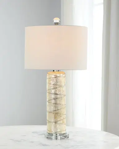 John-Richard Collection Exuma Capiz Shell 32" Table Lamp | Thumbnail 1 John-Richard Collection Exuma Capiz Shell 32" Table Lamp | Thumbnail 1