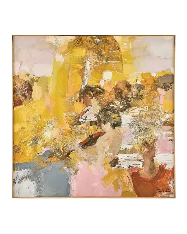 John-Richard Collection "Bright Reverie" Original Painting by LM Zhou