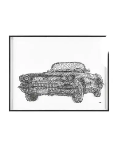 John-Richard Collection "Classic Cruiser II" Original Wall Art by Tony Fey | Thumbnail 1 John-Richard Collection "Classic Cruiser II" Original Wall Art by Tony Fey | Thumbnail 1