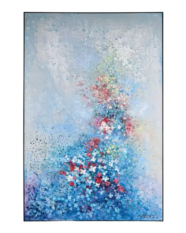 John-Richard Collection "Petal Pathway" Original Painting