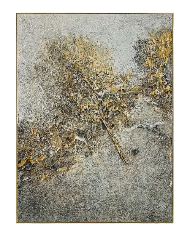 John-Richard Collection "Gleaming Mist" Original Acrylic Painting on Canvas by LM Zhou