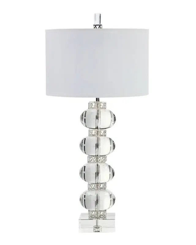 John-Richard Collection High-Rise 34" Crystal Table Lamp