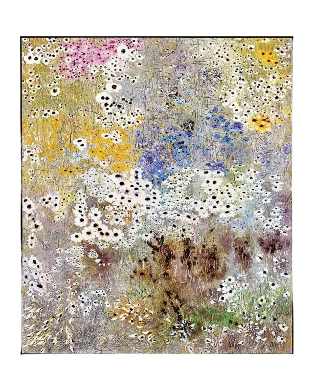 John-Richard Collection "Moonlit Meadow" Original Painting by Teng Fei