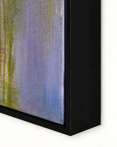 John-Richard Collection "Twilight Irises" Original Acrylic Painting on Canvas by Shi Fei | Thumbnail 4 John-Richard Collection "Twilight Irises" Original Acrylic Painting on Canvas by Shi Fei | Thumbnail 4