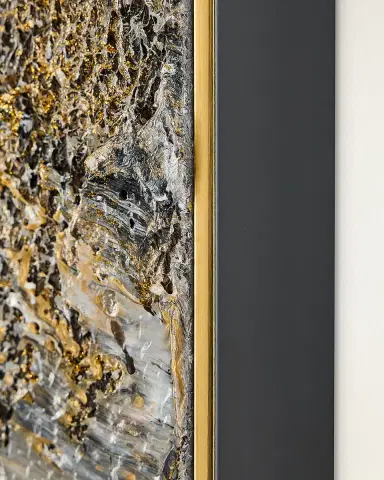 John-Richard Collection "Flickering Embers" Original Oil Painting on Canvas | Thumbnail 2