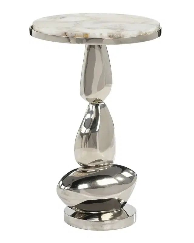 John-Richard Collection Smelted Martini Table