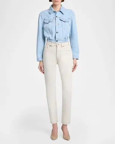 Versace Denim Blouson Jacket | Thumbnail 2 Versace Denim Blouson Jacket | Thumbnail 2