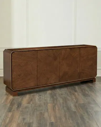 John-Richard Collection Rowan 4-Door Credenza | Thumbnail 1