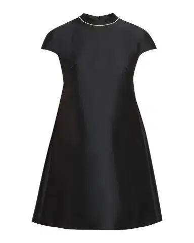 Prabal Gurung Pearly Collar Cap Sleeve Mini Dress | Thumbnail 1 Prabal Gurung Pearly Collar Cap Sleeve Mini Dress | Thumbnail 1