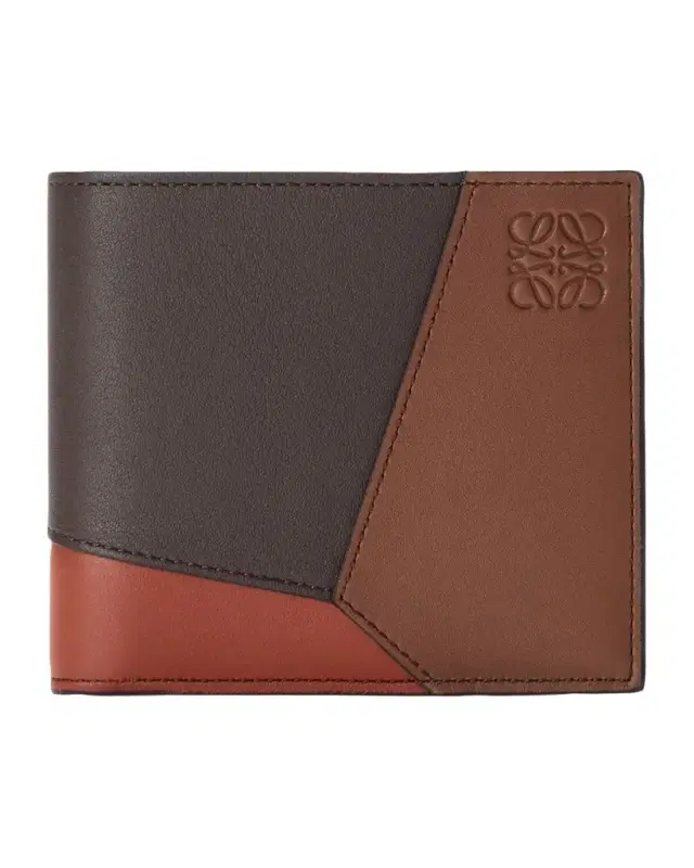 Loewe Men 's Puzzle Edge Multicolor Leather Bifold Wallet