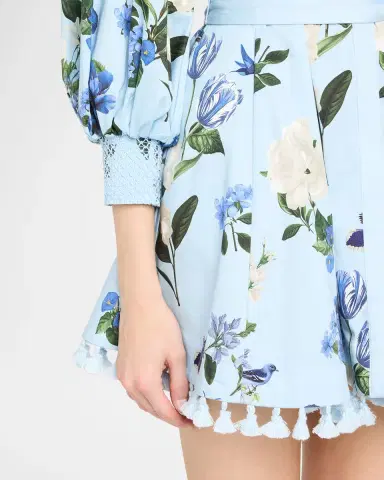 ALICE + OLIVIA Lucy Belted Mini Shirtdress | Thumbnail 5