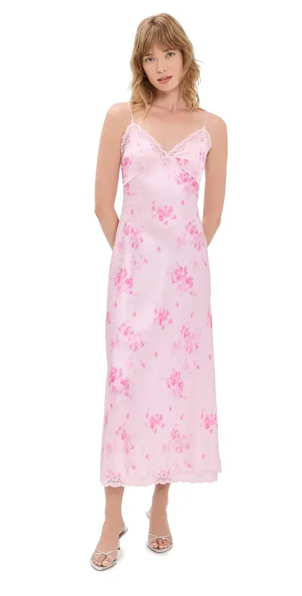 LoveShackFancy anuela Dress Blushing Blonde