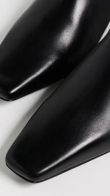Courrèges Transparent Kitten-Heel Slingbacks Black | Thumbnail 6