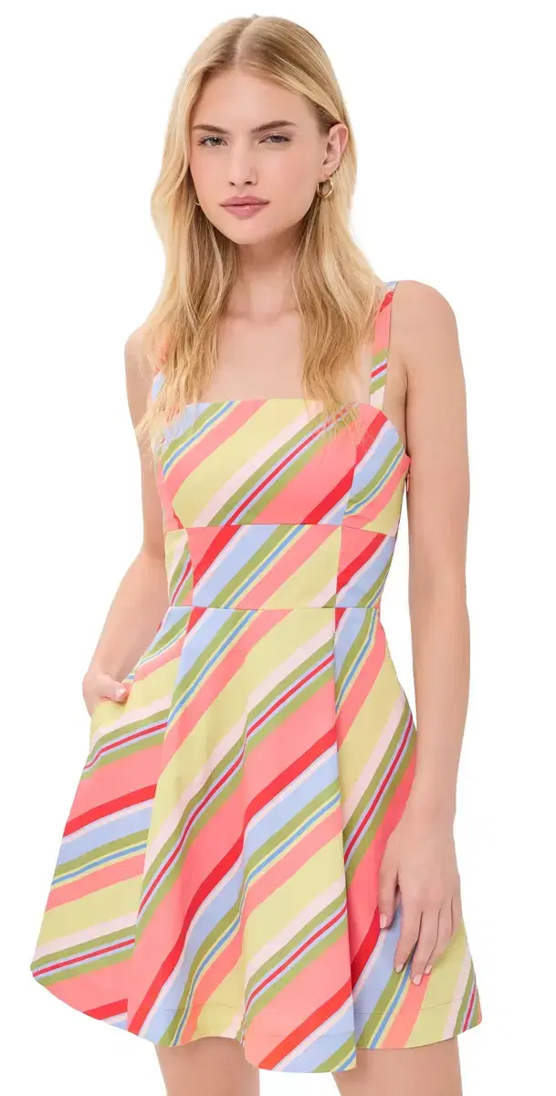 Hill House Home The argot Mini Dress Horizon Stripe