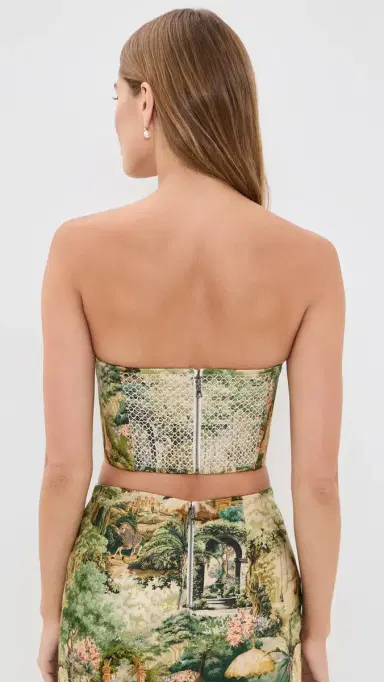 Alice + Olivia Ceresi Smocked Bandeau Top | Thumbnail 3 Alice + Olivia Ceresi Smocked Bandeau Top | Thumbnail 3