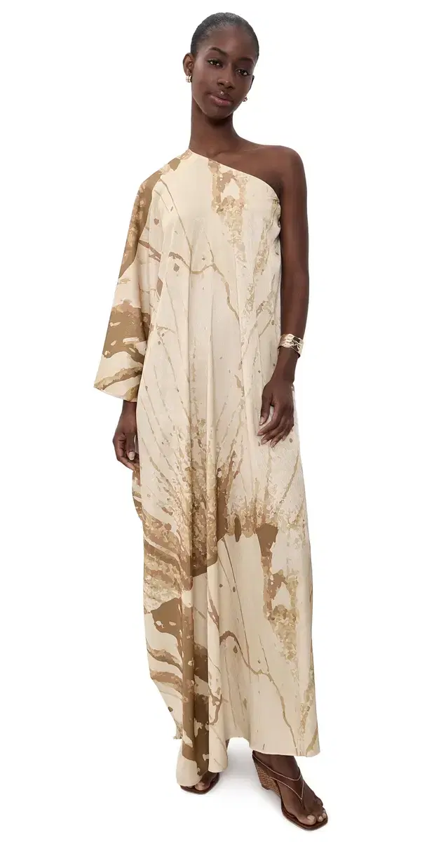 DIARRABLU atu Maxi Dress Dorada Gold
