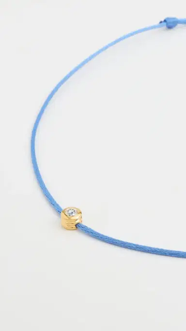 Dévé Mini Brise Soleil Necklace Blue One Size | Thumbnail 4