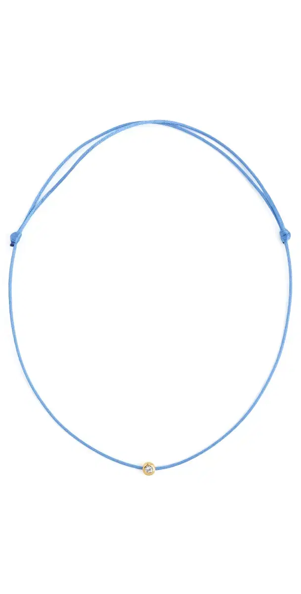 Dévé Mini Brise Soleil Necklace Blue One Size