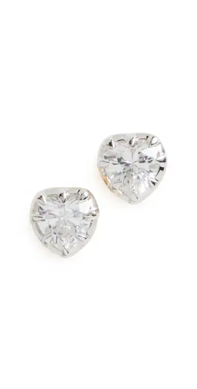 SHASHI Objection Studs Silver One Size | Thumbnail 1