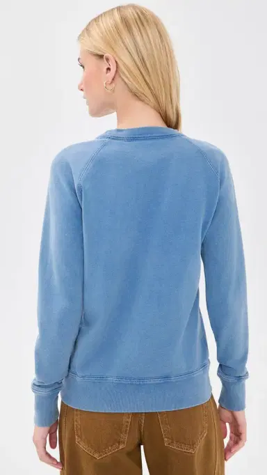 ISABEL MARANT ÉTOILE Millyny Sweatshirt Blue/Light Blue | Thumbnail 3 ISABEL MARANT ÉTOILE Millyny Sweatshirt Blue/Light Blue | Thumbnail 3