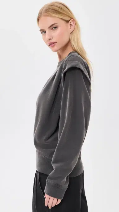 ISABEL MARANT ÉTOILE Soldy Sweatshirt Faded Black | Thumbnail 4 ISABEL MARANT ÉTOILE Soldy Sweatshirt Faded Black | Thumbnail 4