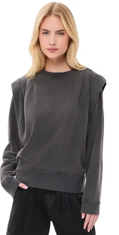 ISABEL MARANT ÉTOILE Soldy Sweatshirt Faded Black | Thumbnail 1 ISABEL MARANT ÉTOILE Soldy Sweatshirt Faded Black | Thumbnail 1