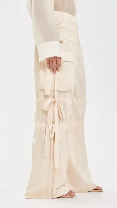 Aknvas Odin Satin Tie Trousers | Thumbnail 5