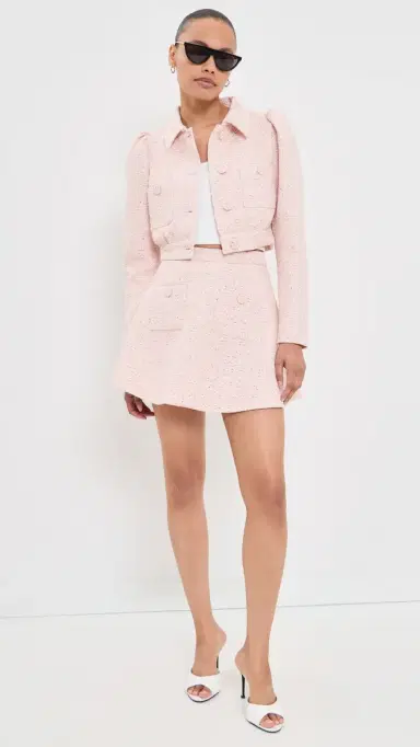 Bardot Bennett Boucle Jacket | Thumbnail 5 Bardot Bennett Boucle Jacket | Thumbnail 5