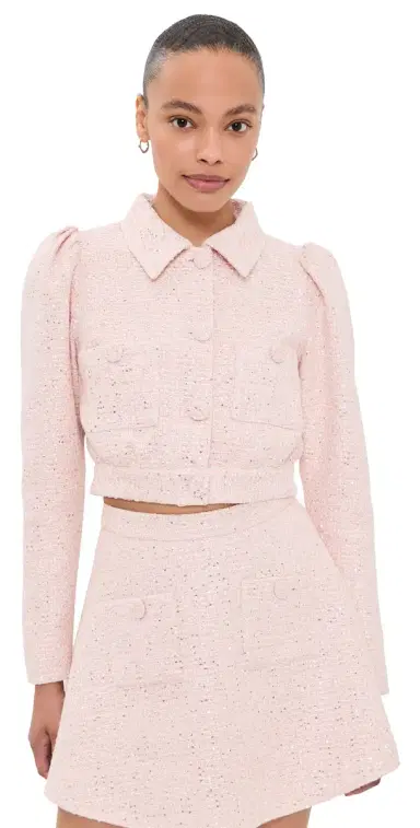 Bardot Bennett Boucle Jacket | Thumbnail 1 Bardot Bennett Boucle Jacket | Thumbnail 1
