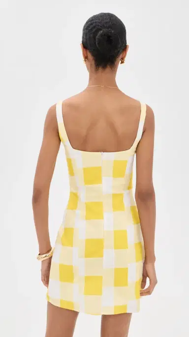 Peixoto argot Mini Dress Sunny Gingham | Thumbnail 3 Peixoto argot Mini Dress Sunny Gingham | Thumbnail 3