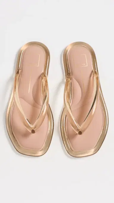Dolce Vita Jozey Jelly Flip Flops Mocha | Thumbnail 2