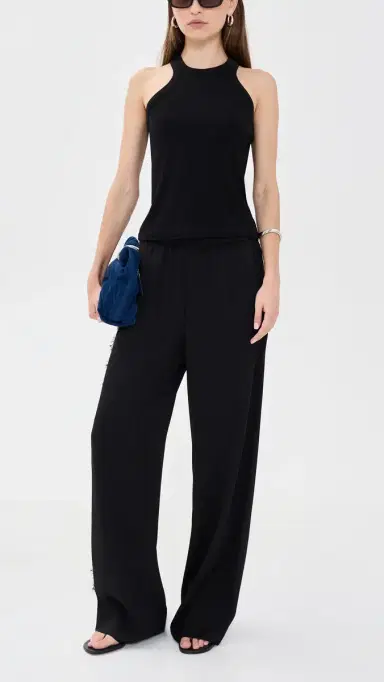 Vince Lace Trim Pull On Trousers | Thumbnail 5 Vince Lace Trim Pull On Trousers | Thumbnail 5