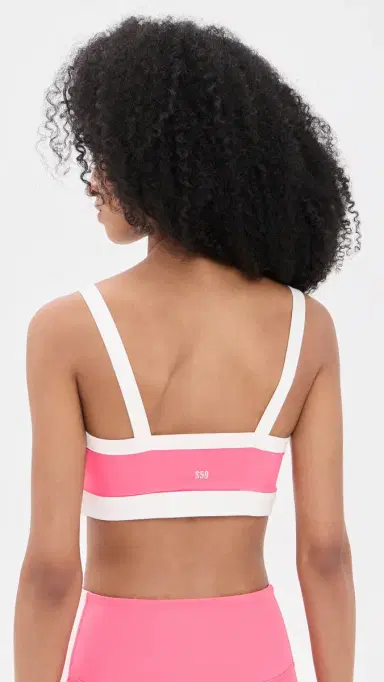 Splits59 onah Rigor Bra Strawberry/White | Thumbnail 3 Splits59 onah Rigor Bra Strawberry/White | Thumbnail 3