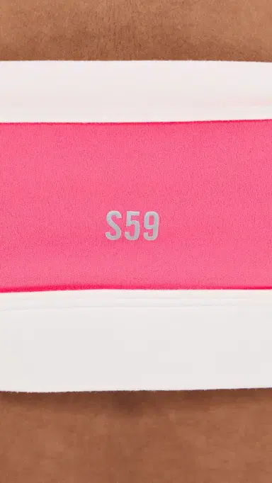 Splits59 onah Rigor Bra Strawberry/White | Thumbnail 6 Splits59 onah Rigor Bra Strawberry/White | Thumbnail 6