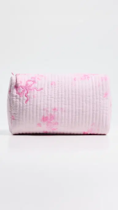 LoveShackFancy Octavia Quilted Bow Print Pouch | Thumbnail 2 LoveShackFancy Octavia Quilted Bow Print Pouch | Thumbnail 2