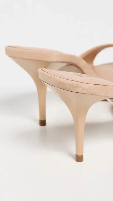 Schutz Elodie Mules Light Wood | Thumbnail 4 Schutz Elodie Mules Light Wood | Thumbnail 4