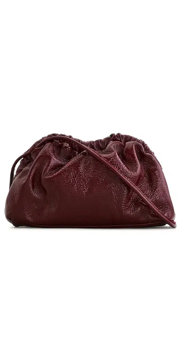 Mansur Gavriel Mini Cloud Clutch Shoulder Bag Claret One Size