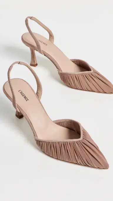 L'AGENCE Bowery Pumps Cappuccino | Thumbnail 5 L'AGENCE Bowery Pumps Cappuccino | Thumbnail 5