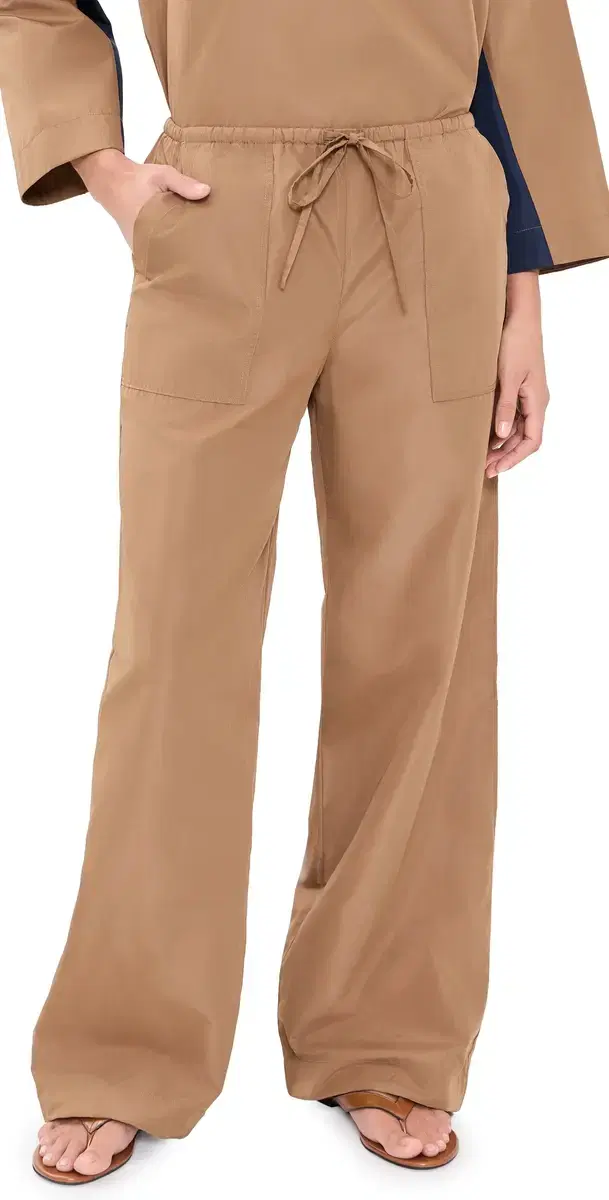 rag & bone Claire Taffeta Pants Camel