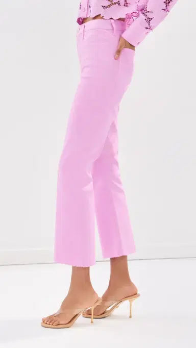 L'Agence Kendra Crop Flare Jeans | Thumbnail 4