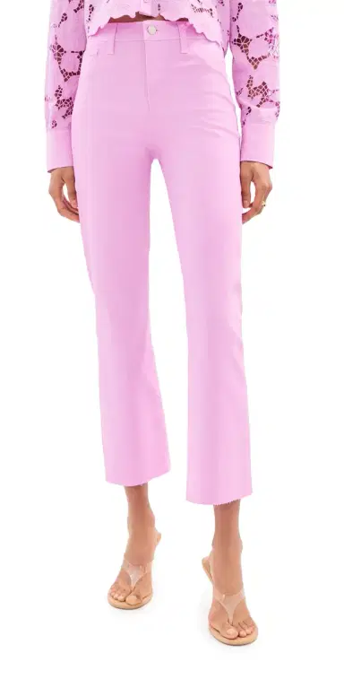 L'Agence Kendra Crop Flare Jeans | Thumbnail 1