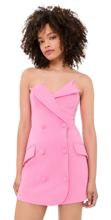 BARDOT Arvess Strapless Mini Dress Candy Pink | Thumbnail 1 BARDOT Arvess Strapless Mini Dress Candy Pink | Thumbnail 1