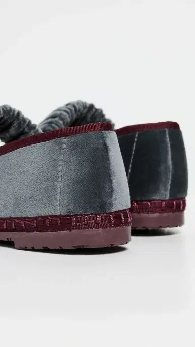 Flabelus Mafalda Mary Jane Flats Gray | Thumbnail 4