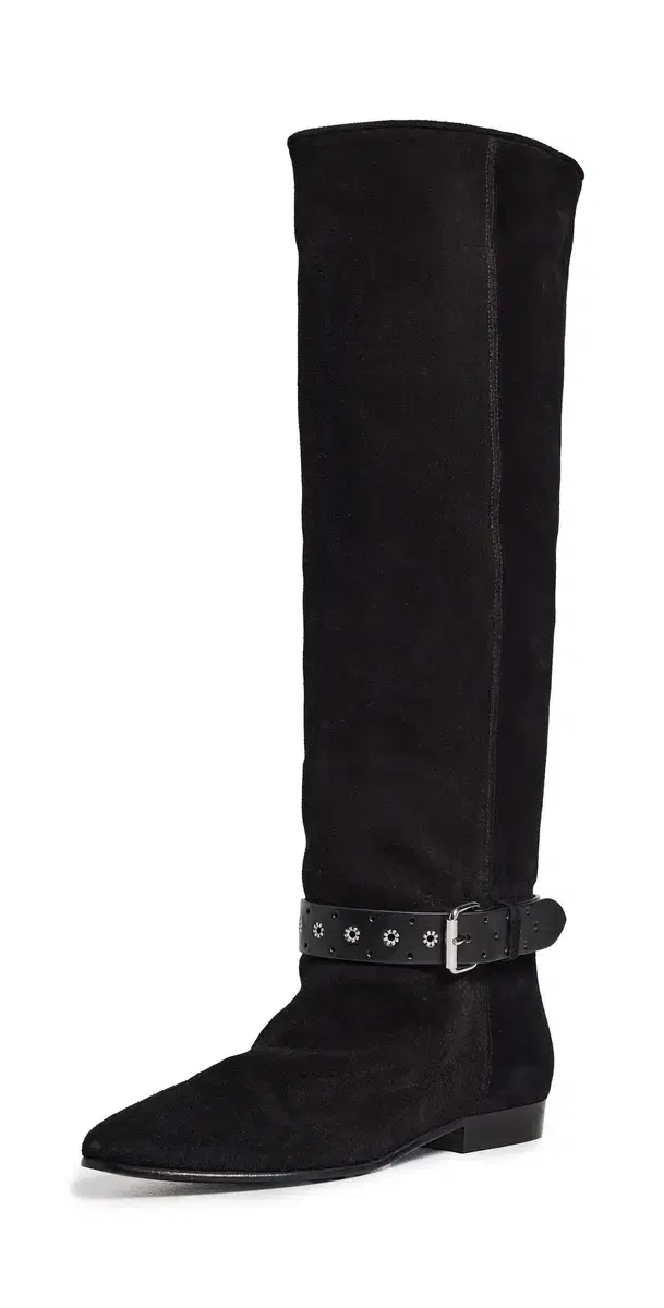 Isabel Marant Rilton Suede Boots Black