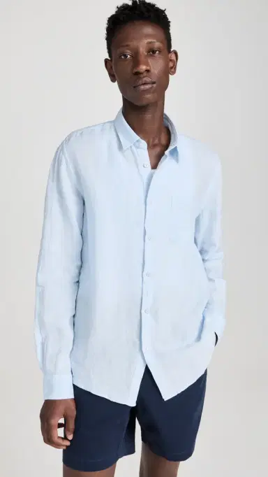 Vilebrequin Caroubis Linen Shirt | Thumbnail 2 Vilebrequin Caroubis Linen Shirt | Thumbnail 2