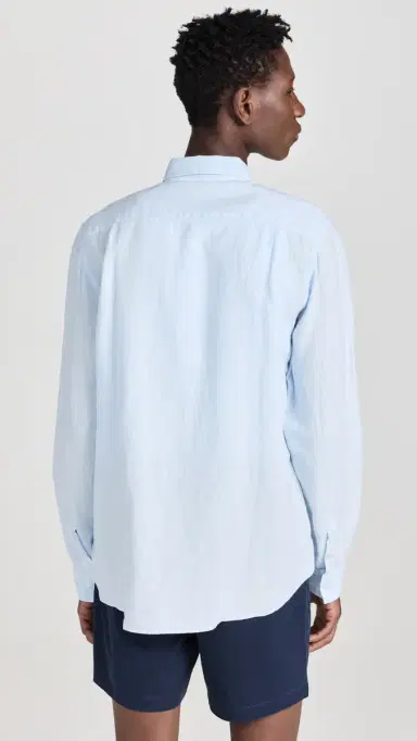 Vilebrequin Caroubis Linen Shirt | Thumbnail 3 Vilebrequin Caroubis Linen Shirt | Thumbnail 3