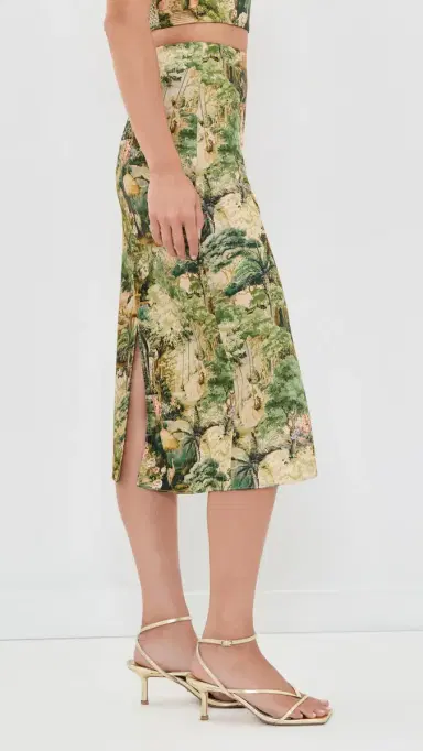 Alice + Olivia Maeve Slip Skirt | Thumbnail 5