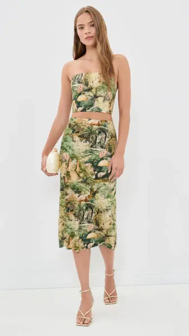 Alice + Olivia Maeve Slip Skirt | Thumbnail 6